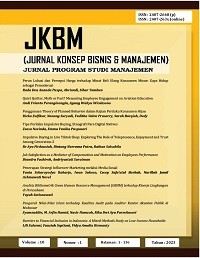 JKBM = Jurnal Konsep Bisnis dan Manajemen Volume 10 No 1 2023