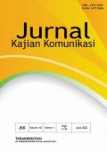 Jurnal Kajian Komunikasi Volume 10 Nomor 1 2022