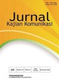 Jurnal Kajian Komunikasi Volume 10 Nomor 2 2022