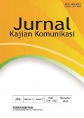 Jurnal Kajian Komunikasi Volume 11 Nomor 2 2023