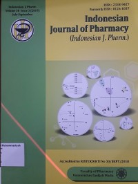 Indonesian Journal of Pharmacy (Indonesian J. Pharm.) Volume 30 Issue 3 (2019) July-September