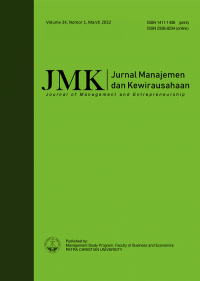Jurnal Manajemen dan Kewirausahaan Volume 24 No 1 March 2022