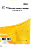 Indonesian Journal Of Global Health Research Volume 3 Number 2 May 2021