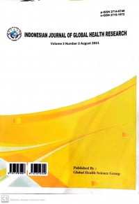 Indonesian Journal Of Global Health Research Volume 3 Number 3 August 2021