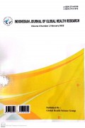 Indonesian Journal Of Global Health Research Volume 4 Number 1 February 2022