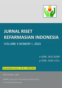 Jurnal Riset Kefarmasian Indonesia Volume 5 Nomor 1, 2023