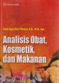 Analisis Obat, Kosmetik, dan Makanan