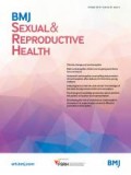 BMJ Sexual and Reproductive Health Volume 45 Issue 4, October 2019