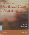 Introduction To Critical Care Nursing