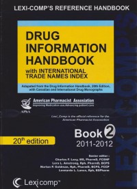 Drug Information Handbook: for Advanced Practice Nursing (Book.2)