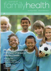 Journal of Familyhealth July/August 2016 Vol 26 Number 4