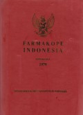 Farmakope Indonesia edisi.3 1979