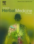 Journal Herbal Medicine Vol. 6 Issue 3 September 2016