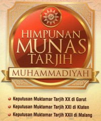 Himpunan Munas Tarjih Muhammadiyah