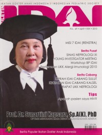 Buletin IDAI ( Ikatan Dokter Anak Indonesia ) April 2010