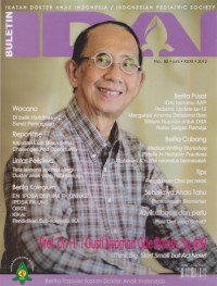 Buletin IDAI ( Ikatan Dokter Anak Indonesia ) Juni 2012
