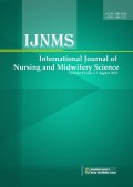 IJNMS=International Journal of Nursing and Midwifery Science Volume 6, Issue 2 August 2022