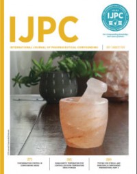 IJPC = International Journal Of Pharmaceutical Compounding Volume 23 Number 4, July - August 2019