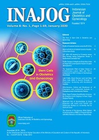 INAJOG = Indonesian Journal of Obstetrics and Gynecology Volume 8 No 1 January 2020
