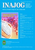 INAJOG = Indonesian Journal of Obstetrics and Gynecology Volume 9 No 4 October 2021
