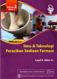 Ilmu dan Teknologi Peracikan Sediaan Farmasi