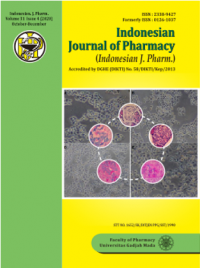 Indonesian Journal of Pharmacy (Indonesian J. Pharm.) Volume 31 Issue 4 (2020) October-December
