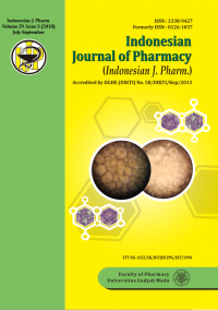 Indonesian Journal of Pharmacy (Indonesian J. Pharm.) Volume 29 Issue 3 (2018) July-September