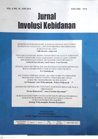Involusi Jurnal Kebidanan Vol. 8 No. 16, Juni 2018