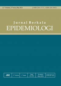 Jurnal Berkala Epidemiologi Volume 11 Issue 2, May 2023