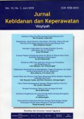 Jurnal Kebidanan dan Keperawatan 'Aisyiyah Vol. 14 No. 1 Juni 2018