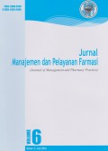 Jurnal Manajemen dan Pelayanan Farmasi Vol.6 No.2 Juni 2016