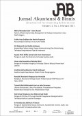 Jurnal Akuntansi & Bisnis (Journal of Accounting & Business) Volume 21, No.1, Februari 2021