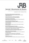 Jurnal Akuntansi & Bisnis (Journal of Accounting & Business) Volume 22, No.1, Februari 2022