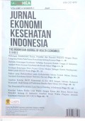 Jurnal Ekonomi Kesehatan Indonesia Volume 8 No. 1 2023
