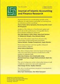 Journal of Islamic Accounting and Finance Research Volume 3 No 2 2021
