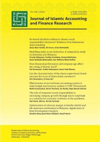 Journal of Islamic Accounting and Finance Research Volume 4 No 1 2022