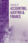 Journal of Accounting, Auditing & Finance Volume 35 Number 2 April 2020