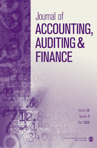 Journal of Accounting, Auditing & Finance Volume 35 Number 2 April 2020