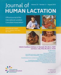 Journal of Human Lactation Vol.32 Number.3 August 2016