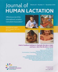 Journal of Human Lactation Vol.32 Number 4 November 2016