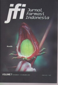 JFI = Jurnal Farmasi Indonesia Volume 7 Nomor 1 Januari 2014