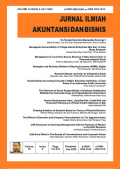 Jurnal Ilmiah Akuntansi dan Bisnis Volume 15 Issue 2 July 2020