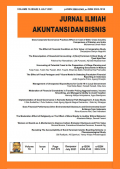 Jurnal Ilmiah Akuntansi dan Bisnis Volume 16 Issue 2 July 2021