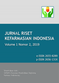 Jurnal Riset Kefarmasian Indonesia  Volume 1 Nomor 2, 2019