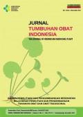 Jurnal Tumbuhan Obat Indonesia = The Journal of Indonesian Medicinal Plant Volume 14 No.2, Desember 2021
