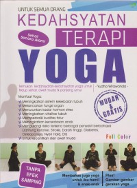 Kedahsyatan Terapi Yoga