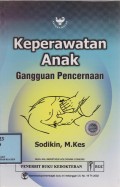 Keperawatan Anak Gangguan Pencernaan