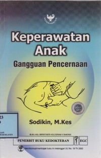 Keperawatan Anak Gangguan Pencernaan