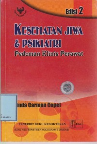Kesehatan Jiwa & Psikiatri Pedoman Klinis Perawat