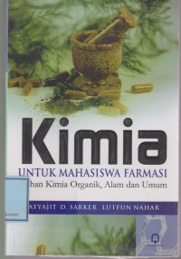 Kimia, untuk mahasiswa farmasi